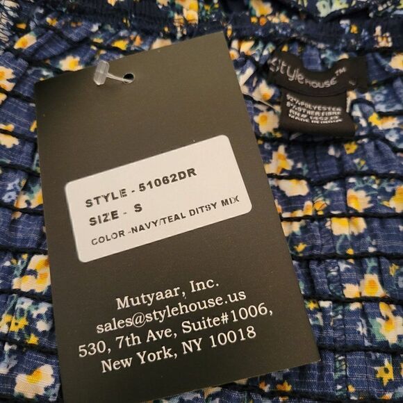 Style House Mini Tiered Floral Dress (Size S) - Picture 7 of 9